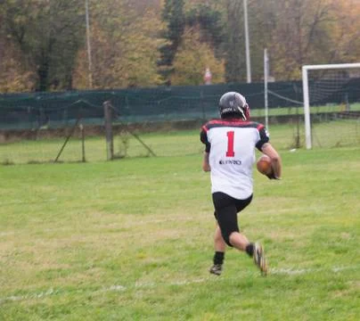 Alessadria Bears vs. Brianza Commandos Stock Photos