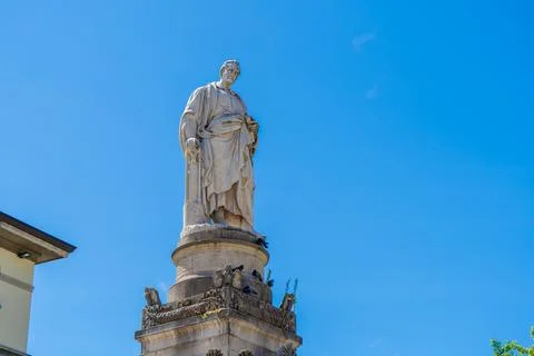 Alessandro Volta in Como. Stock Photos