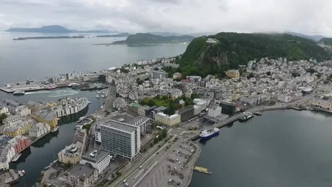 Ålesund, Norway Stock Footage 204133538