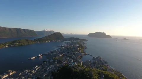 Ålesund, Norway Stock Footage 204133740