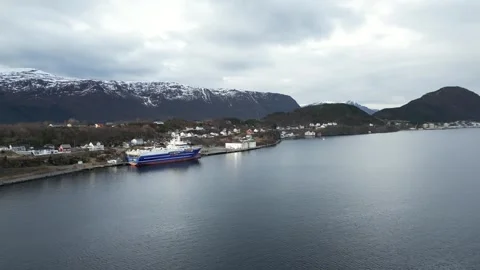 Alesund Norway Stock Footage 289732378