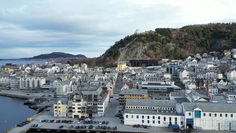 Alesund Norway Stock Footage 289732670