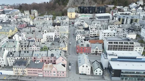 Alesund Norway Stock Footage 289732938