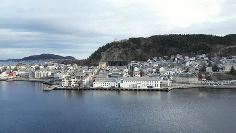 Alesund Norway Stock Footage 289732996