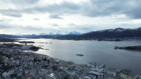 Alesund Norway Stock Footage 289733161