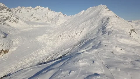 Aletsch Glacier 06 Video stock 87991454