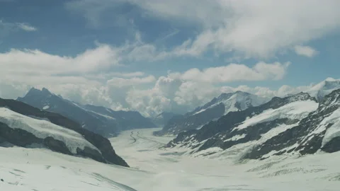 The Aletsch Glacier Stock Footage 219071789