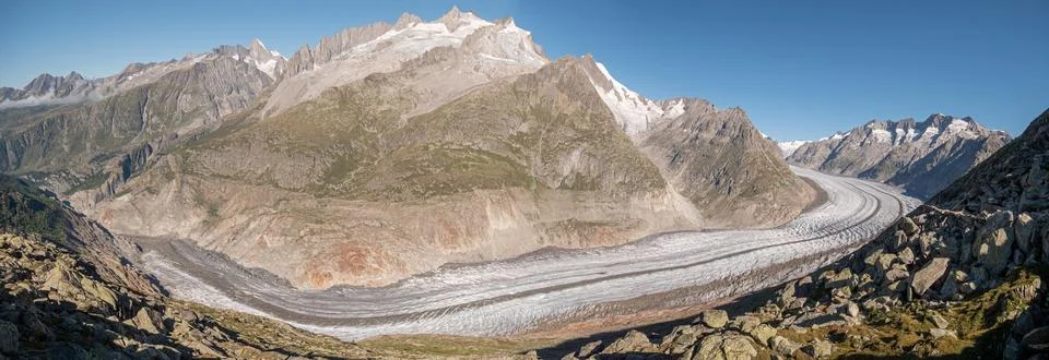 Aletsch6 Stock Photos