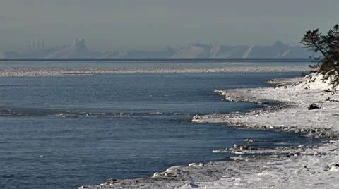 Aleutian Dream Range 2 - From Bishop's Beach Stock Footage 10774214