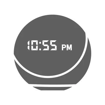 Alexa, 4th, speaker, smart icon. Gray vector graphics. Illustrazione stock