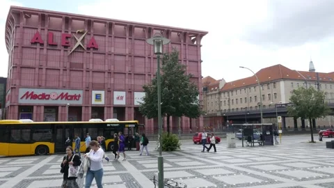 Alexa Shopping Mall in Berlin Stock Video Pond5