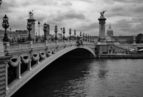 Alexander Bridge - Paris Stock Photos