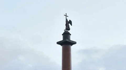 Alexander Column Stock Footage 8796380