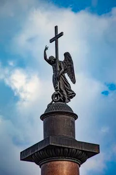 Alexander Column 스톡 사진