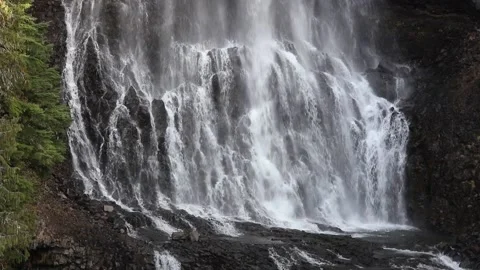 Alexander falls close Stock Footage 140077500