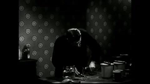 Alexander Graham Bell talks about his visions for the telephone as a way to Stock Footage