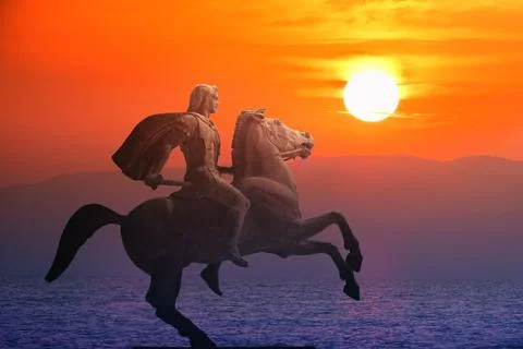 Alexander the Great Foto stock