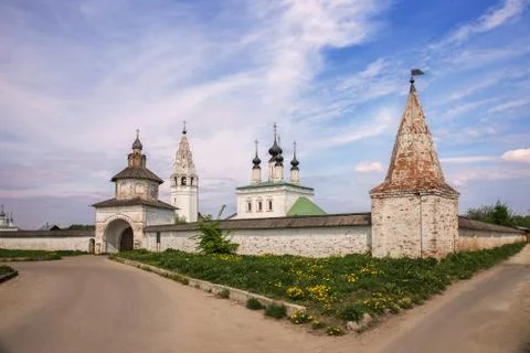 Alexander Monastery in Suzdal Stock Photos