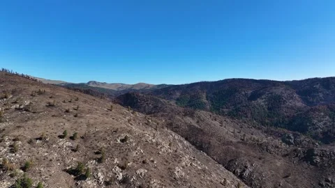 Alexander Mountain Fire Devastation 01 | Loveland | Colorado | 4K Drone Footage Stock Footage 291551111