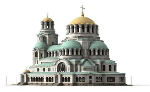 Alexander nevsky 2 Stock Illustration