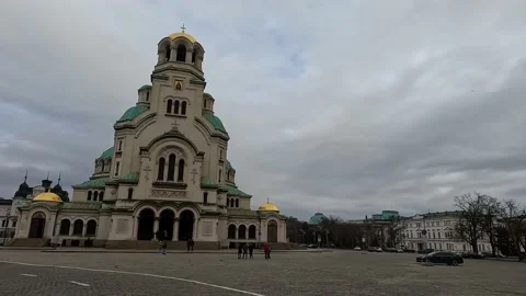 Alexander Nevsky Cathedral Stock Footage 167991463