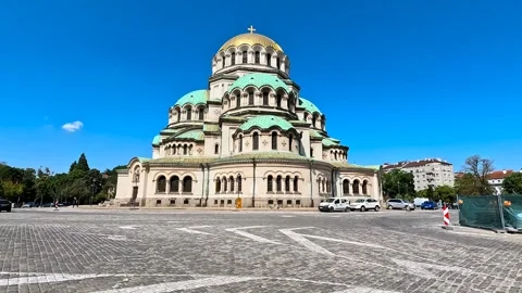 Alexander Nevsky Cathedral Stock Footage 249759615