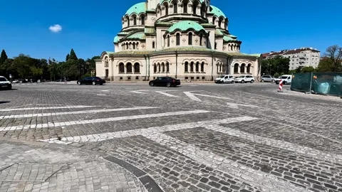 Alexander Nevsky Cathedral Stock Footage 249759618