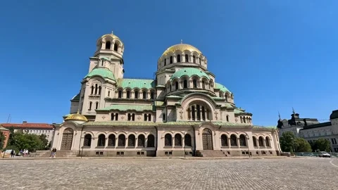 Alexander Nevsky Cathedral Stock Footage 249759744