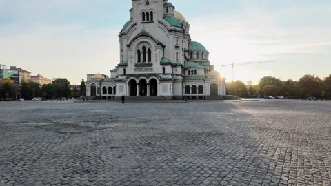 Alexander Nevsky Cathedral Stock-Footage 347238608