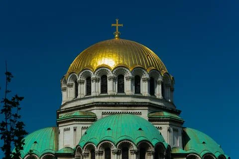 Alexander Nevsky Cathedral Stock Photos