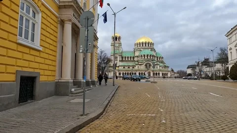Alexander Nevsky Cathedral Sofia EU Stock Footage 167991451