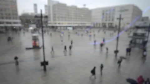 Alexander Platz, Germany Stock Footage 93800671