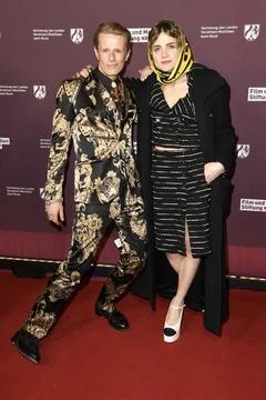  Alexander Scheer und Mala Emde Schauspieler zu Gast auf dem 22.NRW Empfan... Stock Photos