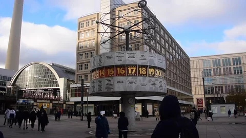 Alexander Square in Berlin Stockbeeldmateriaal 101421581