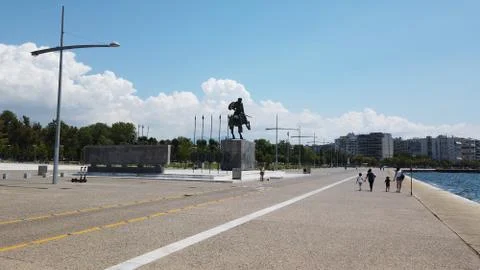 Alexander_statue16 Stock Photos