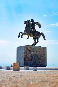 Alexander_Statue2 Stock Photos