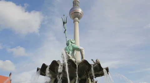 Alexanderplatz, Berlin Stock Footage 32255470