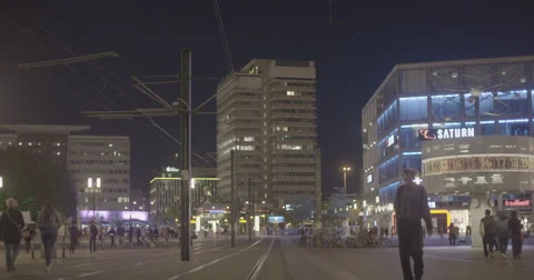 Alexanderplatz - Berlin, Germany - 4K Stock Footage 68501712