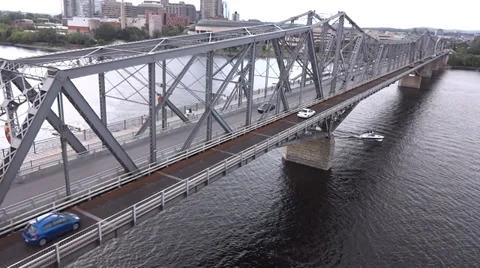 Alexandra Interprovincial Bridge ottawa Stock Footage 27819701