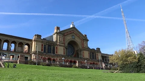 Alexandra Palace Stock Footage 88153429