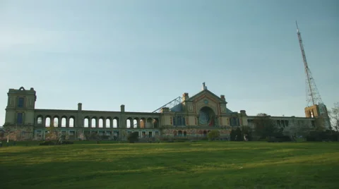 Alexandra Palace Timelapse Video stock 63475176