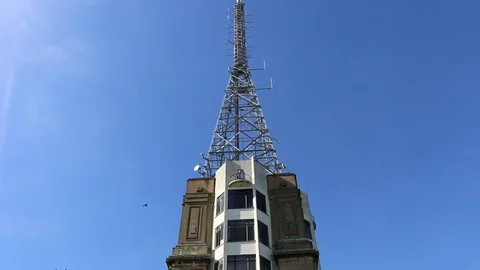 Alexandra Palace TV Transmitter Stock Footage 88145853