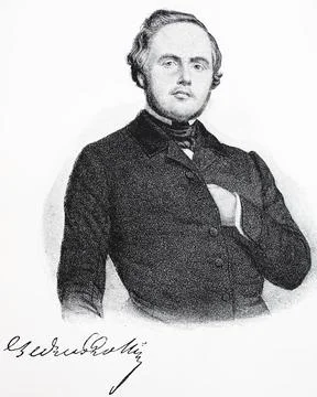 Alexandre Auguste Ledru Rollin 2 February 1807 in Paris 31 December 1874 was a Stock Illustration