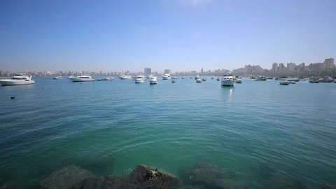 Alexandria City in Egypt Video stock 253311368