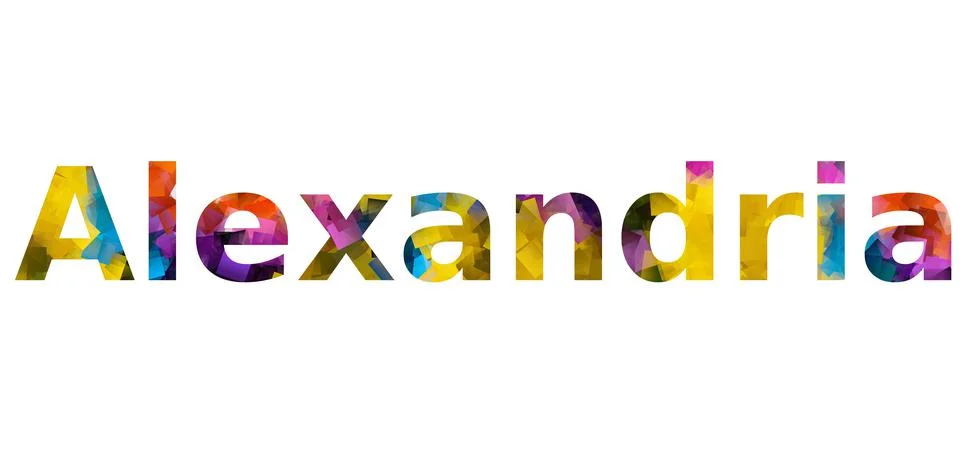 Alexandria Stock Illustration