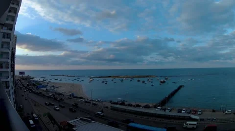 Alexandria Time Lapse Stock Footage 145911310