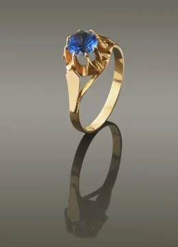 Alexandrite ring Foto stock