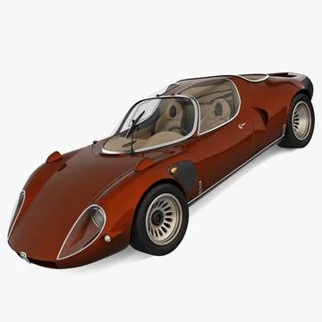 Alfa Romeo Stradale ~ 3D Model ~ Download #91434070 | Pond5
