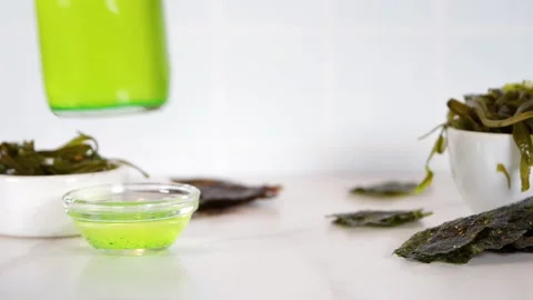 Algae based Oil Stock Footage 170706982