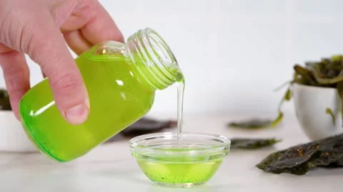 Algae based Oil Stock Footage 170706985